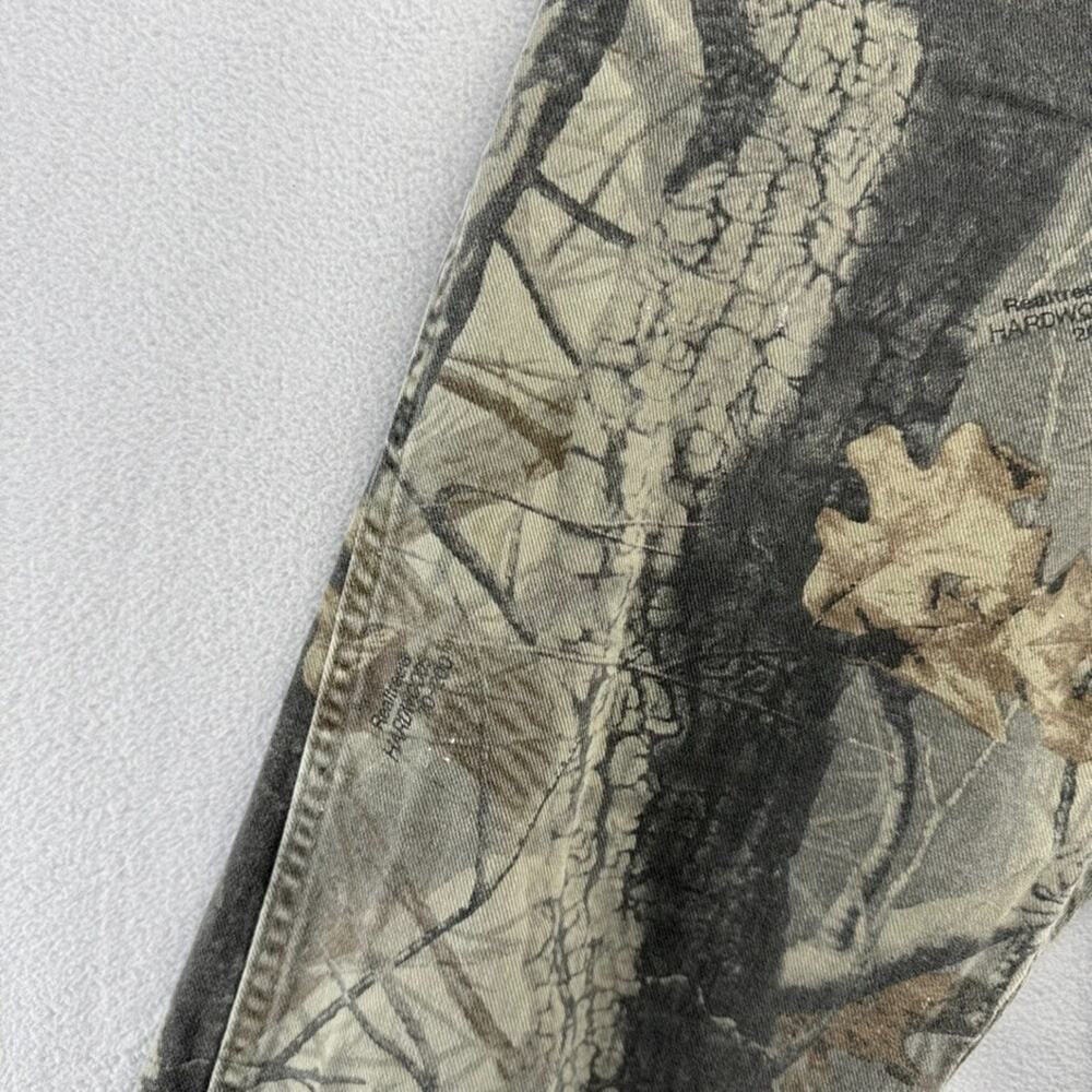 Vintage Realtree Camo Pants Men's 35x27 Green Hardwoods Straight hunting 90s - Picture 3 of 10